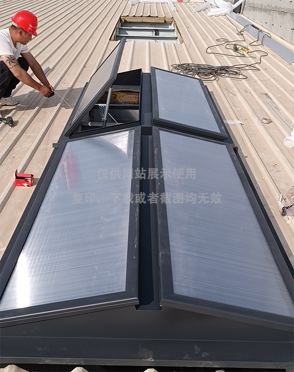 兰州王老吉生产车间海北排烟天窗