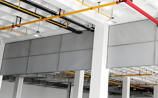 海北防火布挡烟垂壁