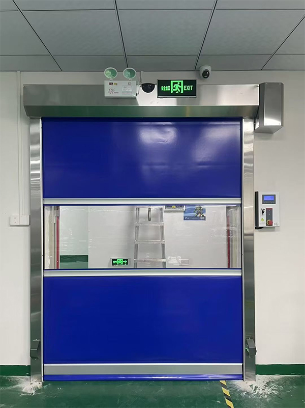 海北快速海北卷帘门在冷链物流仓储区的应用实践