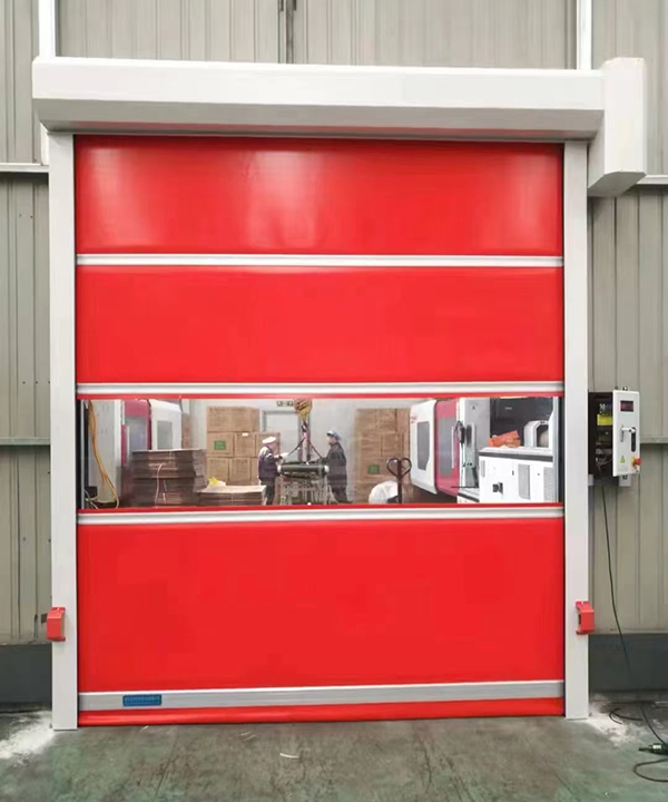 海北快速海北卷帘门提升电子制造厂房分区管理效率